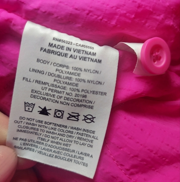 Nike Pink Therma-Fit Quilted Jacket - Picture 8 of 8